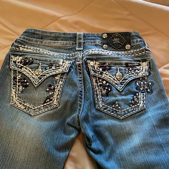 COPY - Miss Me slim boot cut jeans. - Picture 4 of 5